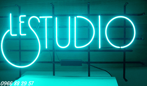 Bảng hiệu cho Studio đèn Neon Sign đẹp