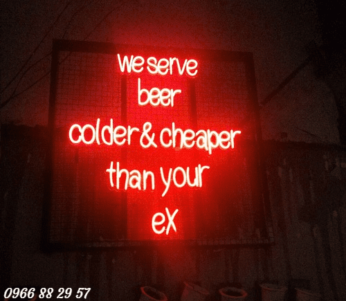 Báo giá đèn Neon Sign uốn chữ ở Bình Thạnh tốt nhất