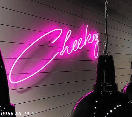 Thiết kế thi công đèn Led Neon Sign ở Củ Chi giá rẻ