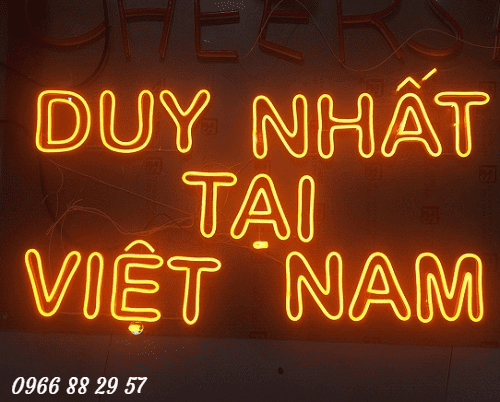 Gia công đèn Neon Sign Led ở Buôn Ma Thuột giá rẻ nhất