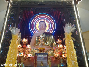 Bí kíp chọn đèn hào quang bàn thờ Phật chất lượng