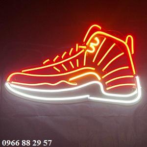 Logo đèn Neon Sign cho Shop giày dép siêu đẹp
