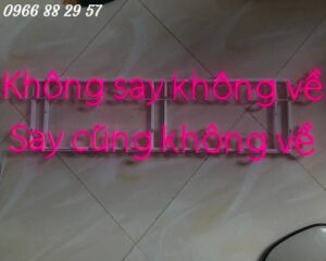 Thi công bảng đèn Neon Sign ở Kiên Giang chất lượng giá rẻ